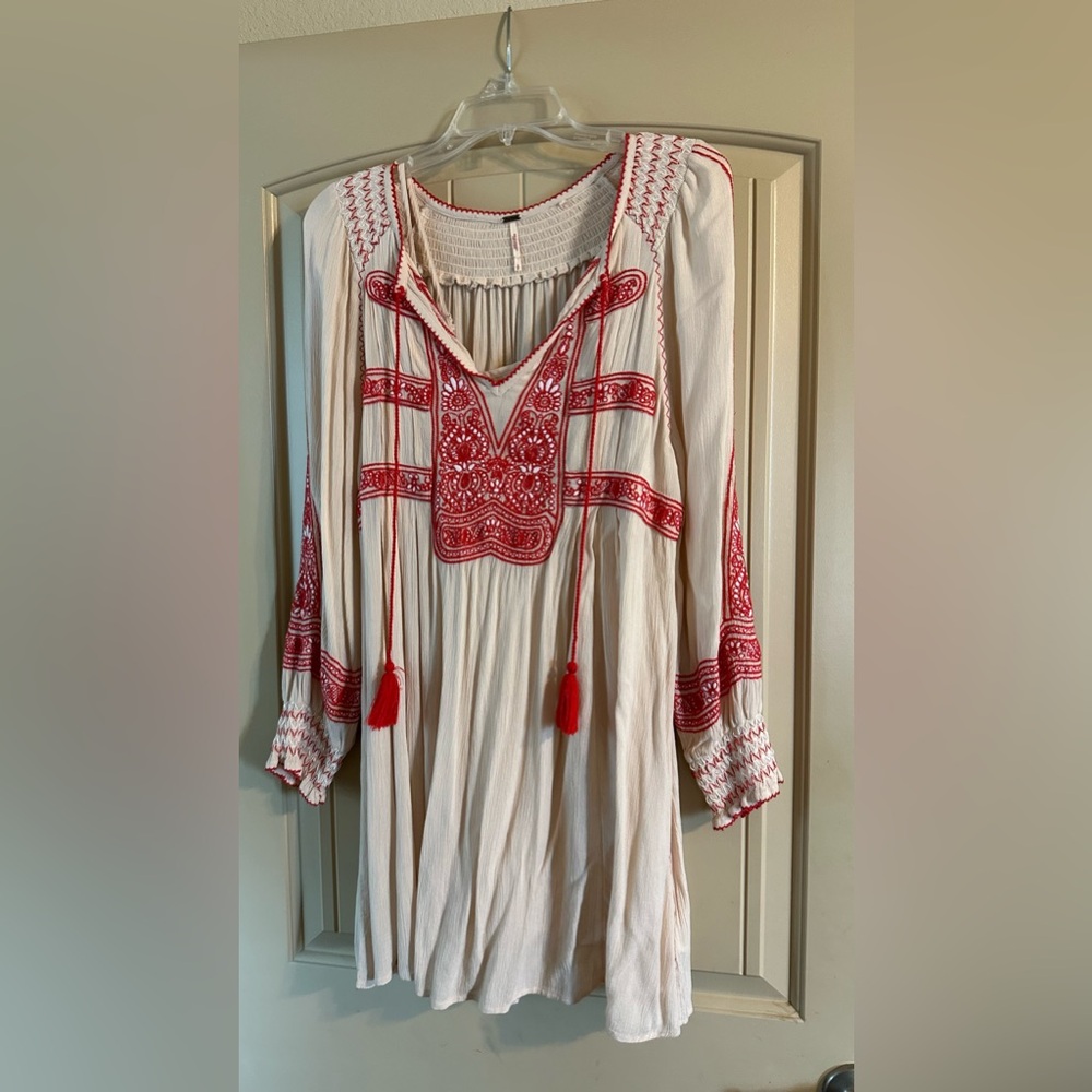 Free People Wind Willow Mini Dress